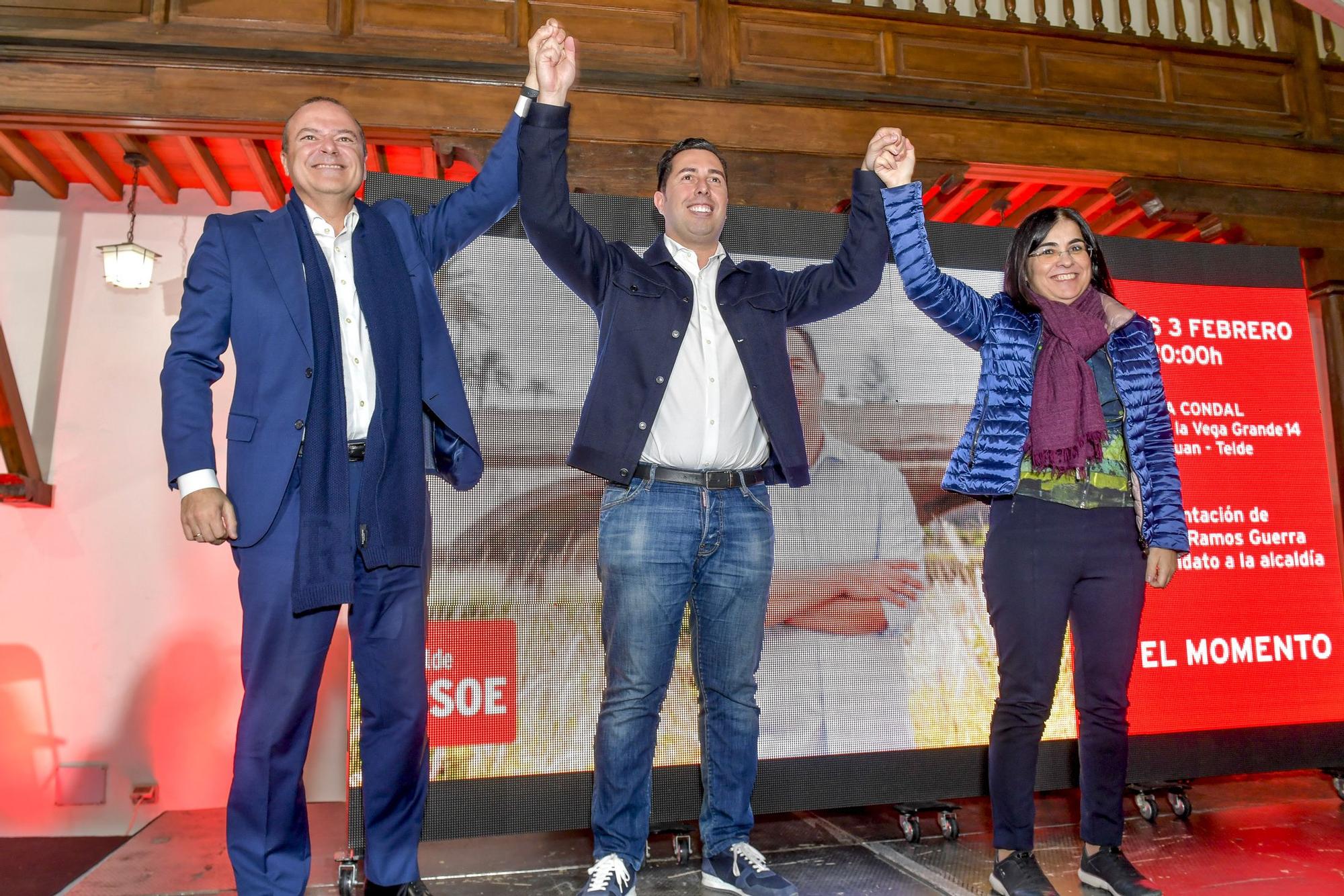 Presentación del candidato del PSOE Alejandro Ramos