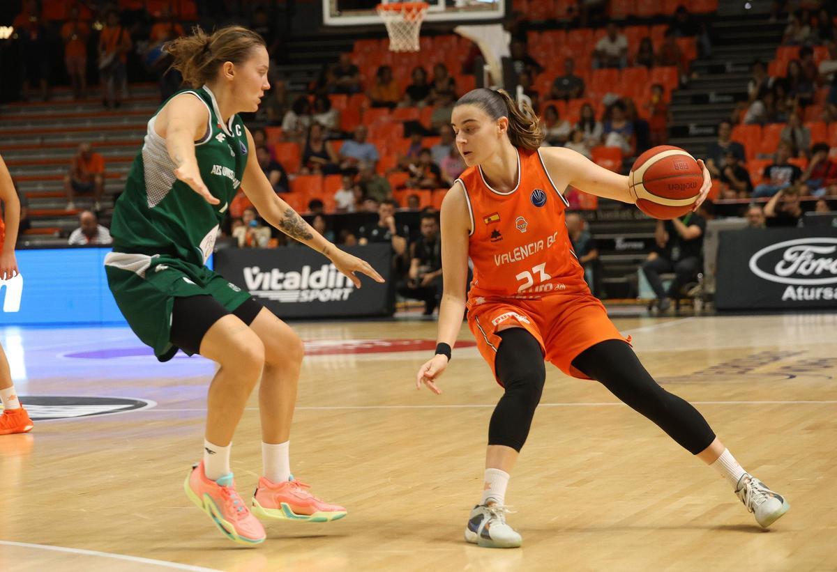Parido de Euroleauge Women entre el Valencia Basket y el AZS UMCS Lublin