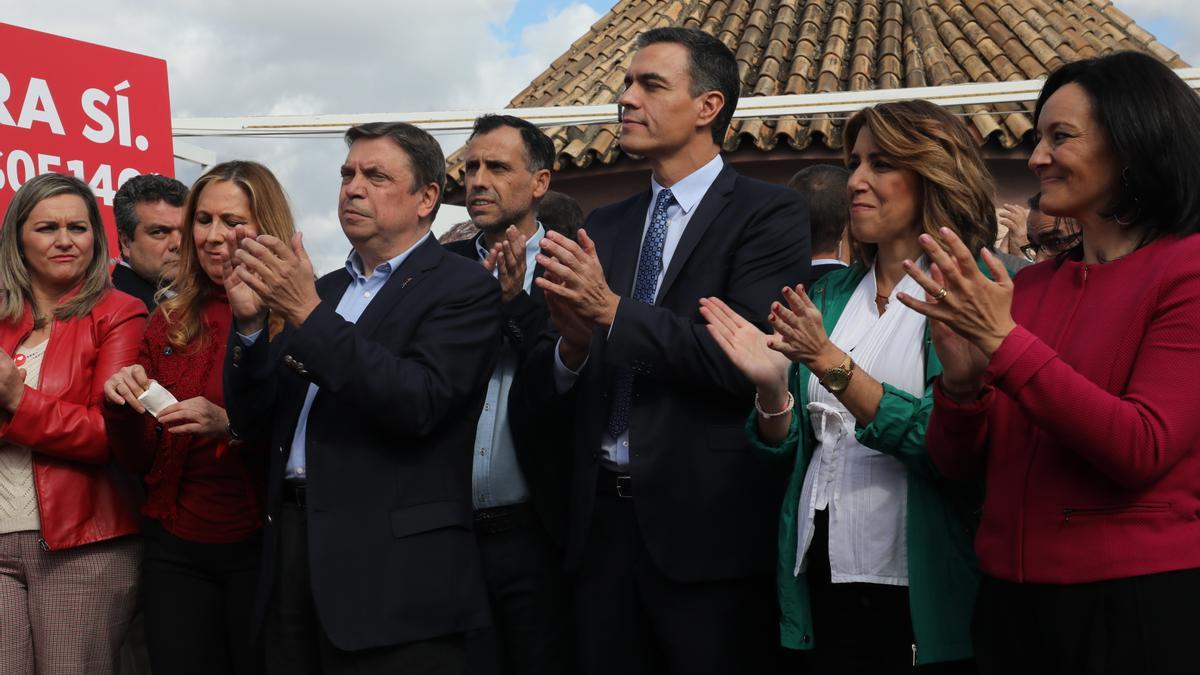 Pedro Sánchez, en su visita a Córdoba en noviembre del 2019.