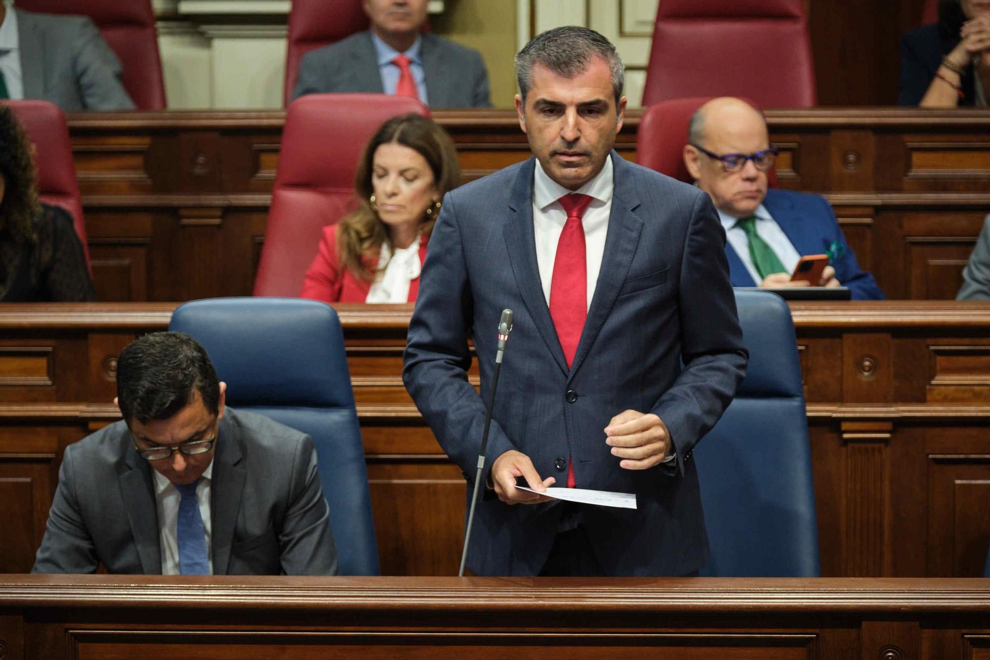 Pleno del Parlamento de Canarias (07/11/2023)