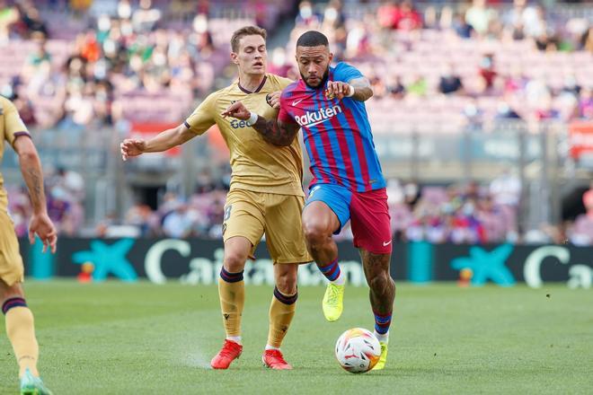 Las mejores imágenes del Barça - Levante: Ansu Fati, Depay, de Jong, Gavi, Nico...