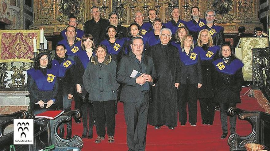 Cuatro corales homenajean a Joaquín Espada en un encuentro