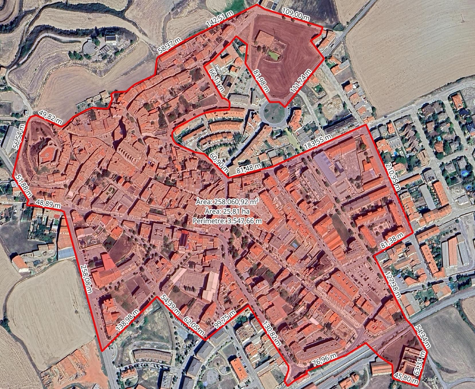 Perímetre de millores a Calaf