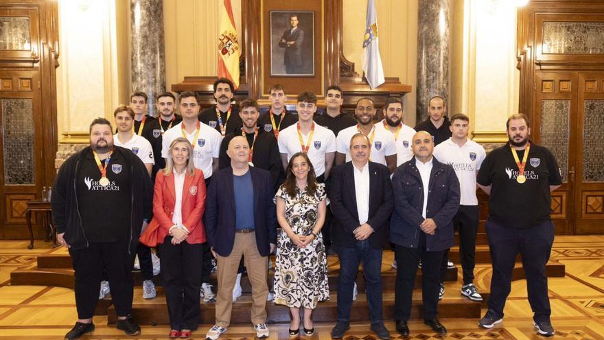 Recepción a la plantilla del OAR tras el ascenso | CONCELLO DA CORUÑA