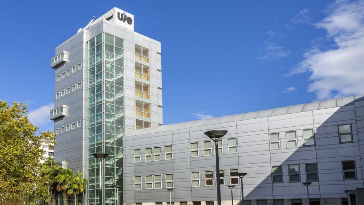 Instalaciones del campus de la UIE en A Coruña.