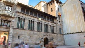 Fachada del Palau de la Paeria de Lleida