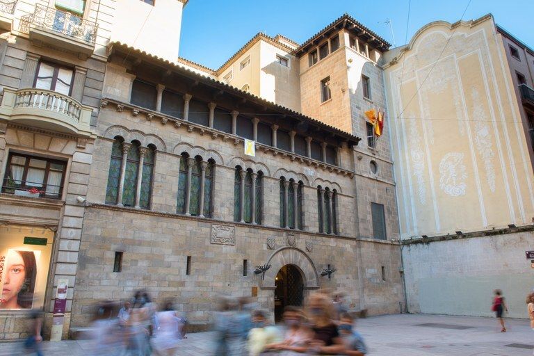 Fachada del Palau de la Paeria de Lleida