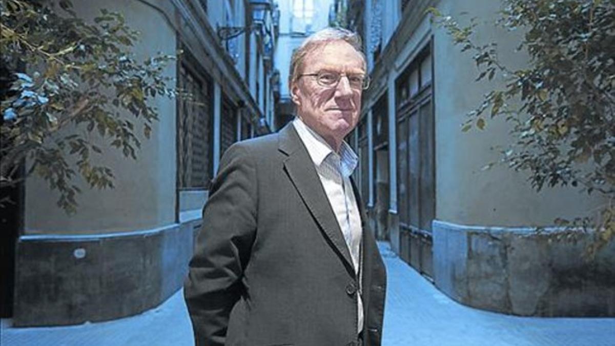 Michael Keating, el pasado miércoles, en Barcelona.