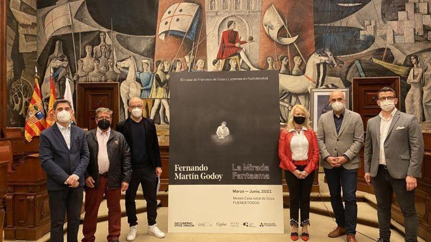 Fernando Martín Godoy homenajea a Goya ensu casa natal con ‘La mirada fantasma’