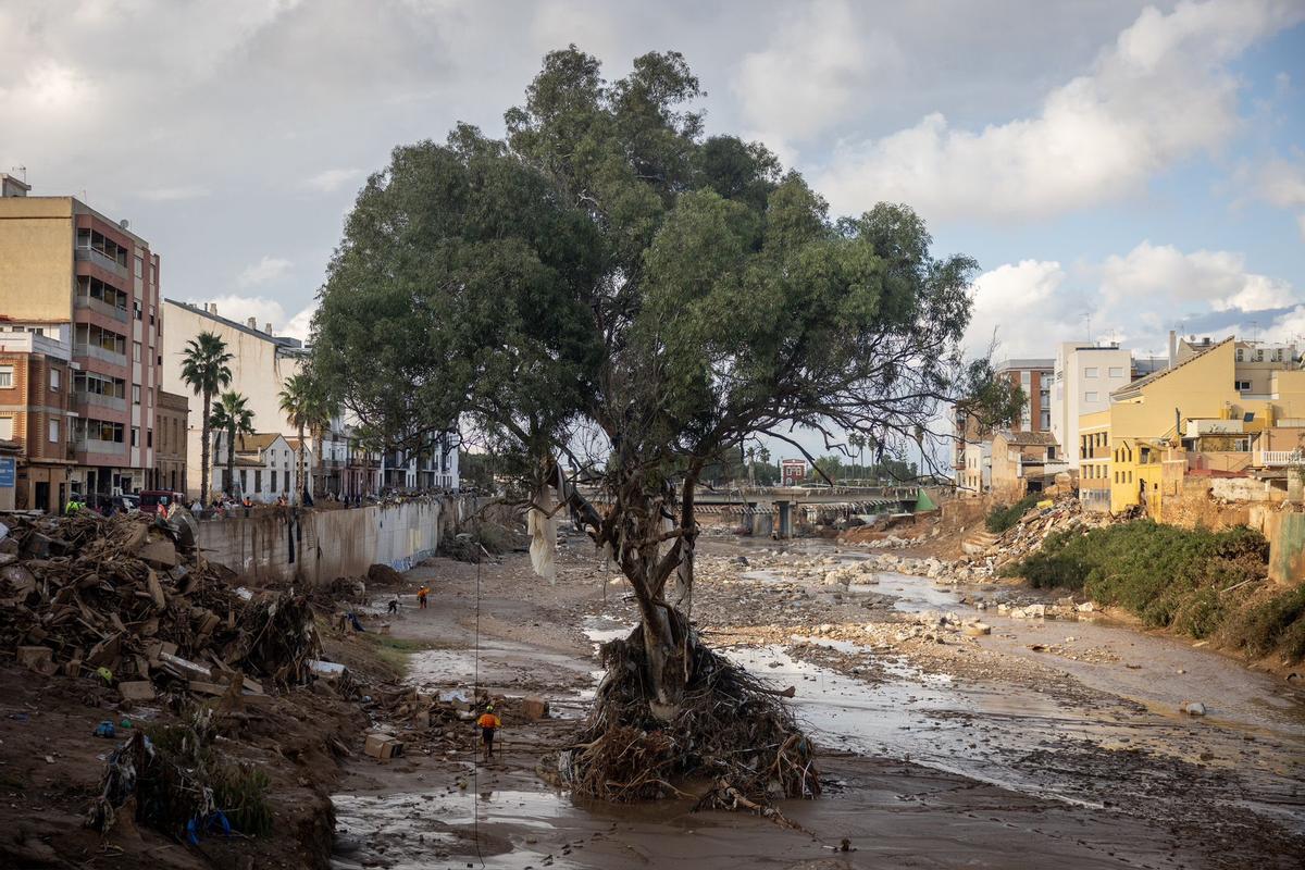 Así está Paiporta más de una semana después de la DANA
