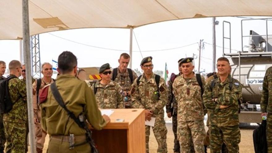 Israel comparte las "enseñanzas" de la guerra en Gaza en un seminario con mandos militares internacionales