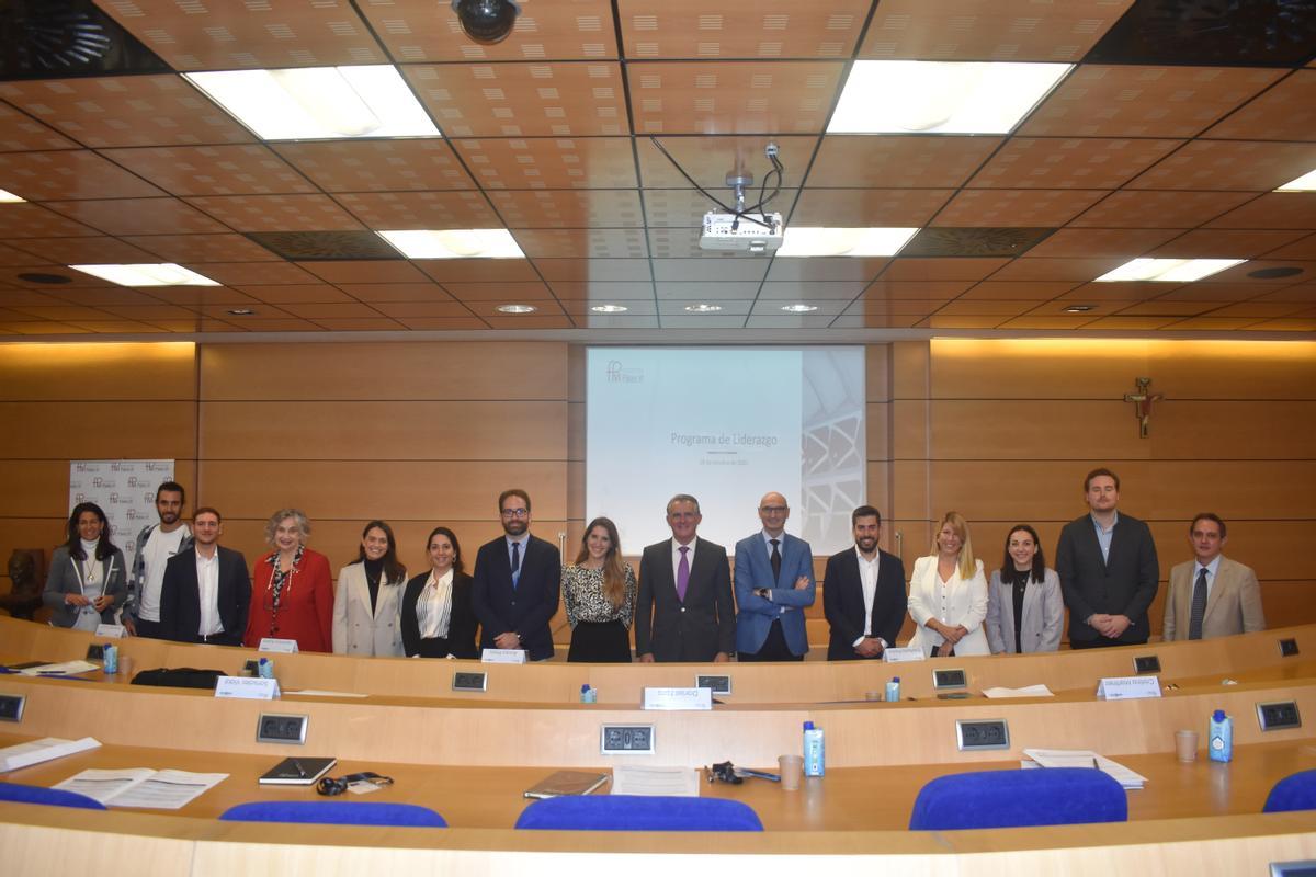El primer día de las sesiones de formación en Liderazgo.