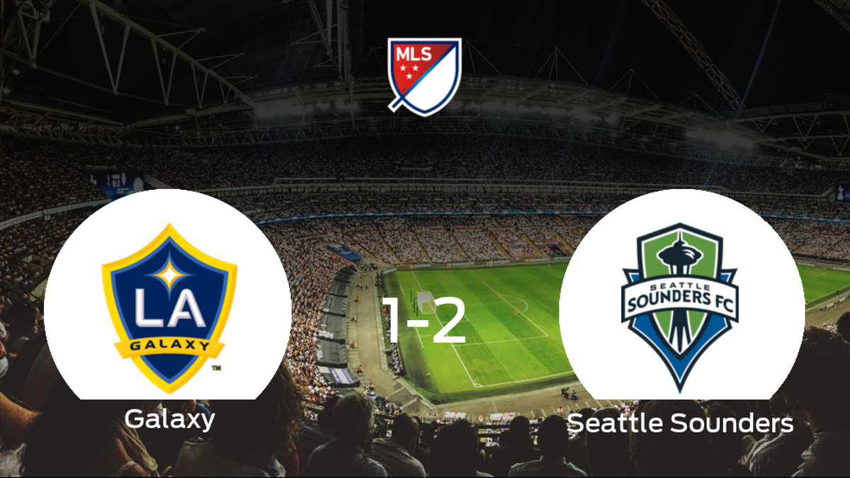 El Seattle Sounders se impone por 1-2 al LA Galaxy