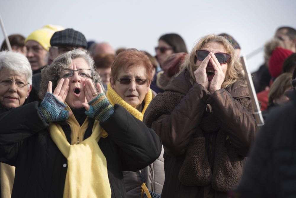 Acte a l'esplanada de Lledoners convocat per Assem