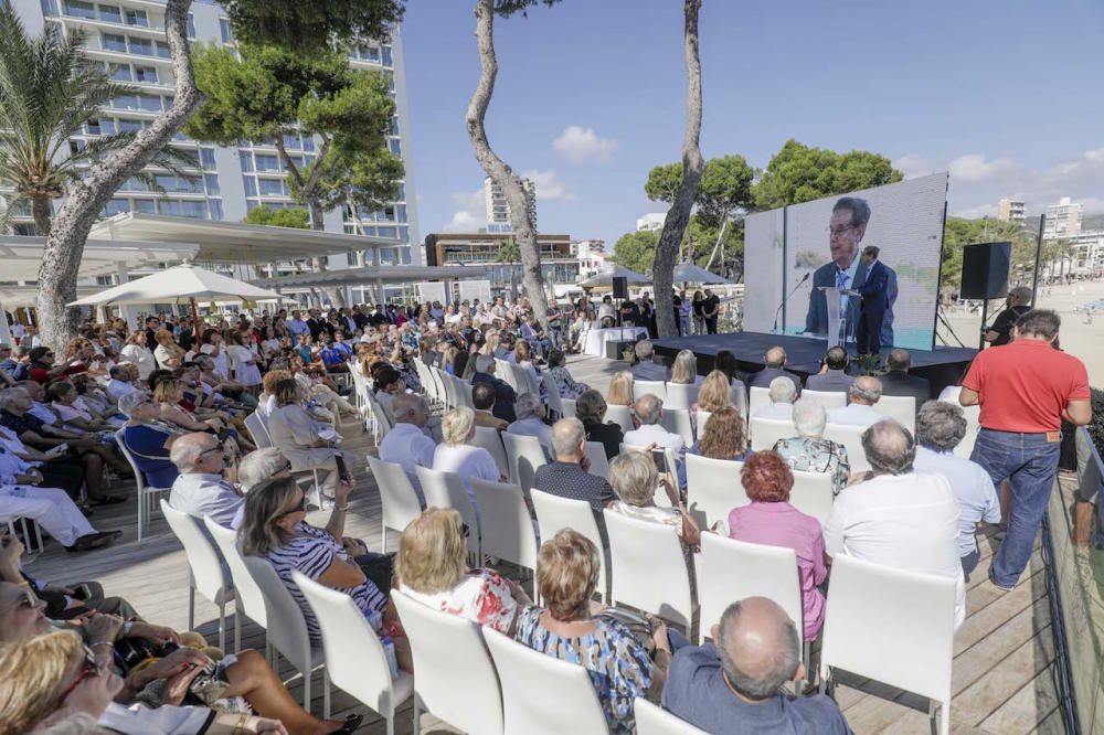 Gabriel Escarrer, fundador y presidente de Meliá, homenajeado por sus empleados