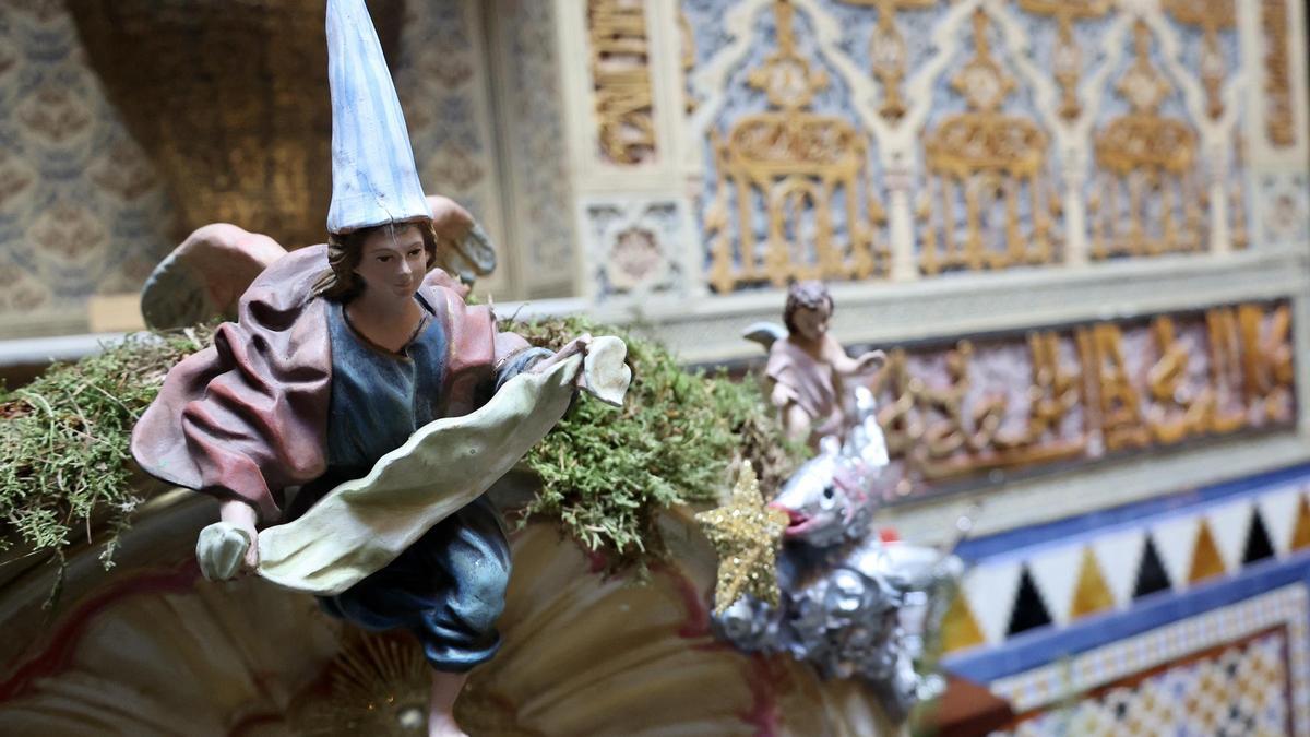 Inauguración del Belén sardinero