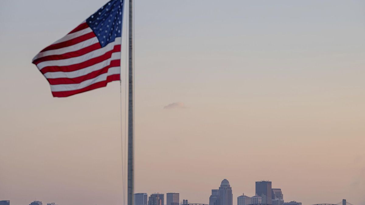 Bandera de Estados Unidos.
