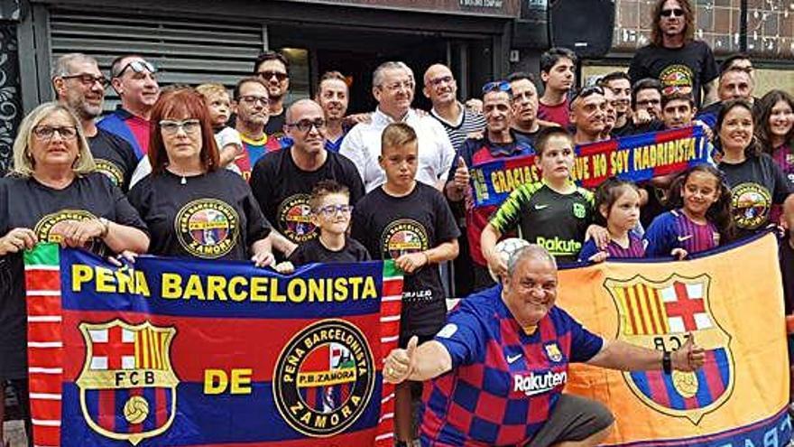 La Peña Barcelonista Viriato de Zamora celebra su primera reunión de socios en la ciudad