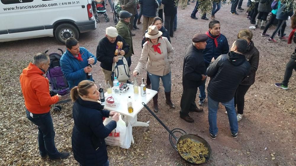 Llegada de la Santa de Totana al Rulo