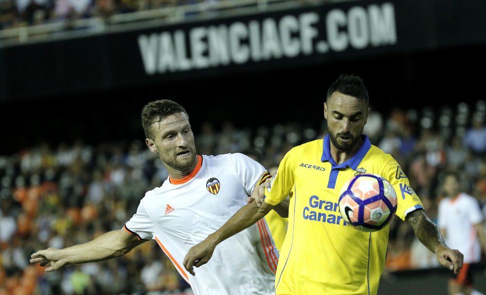 Primera jornada de la temporada 2016/2017 entre el Valencia CF y la UD Las Palmas