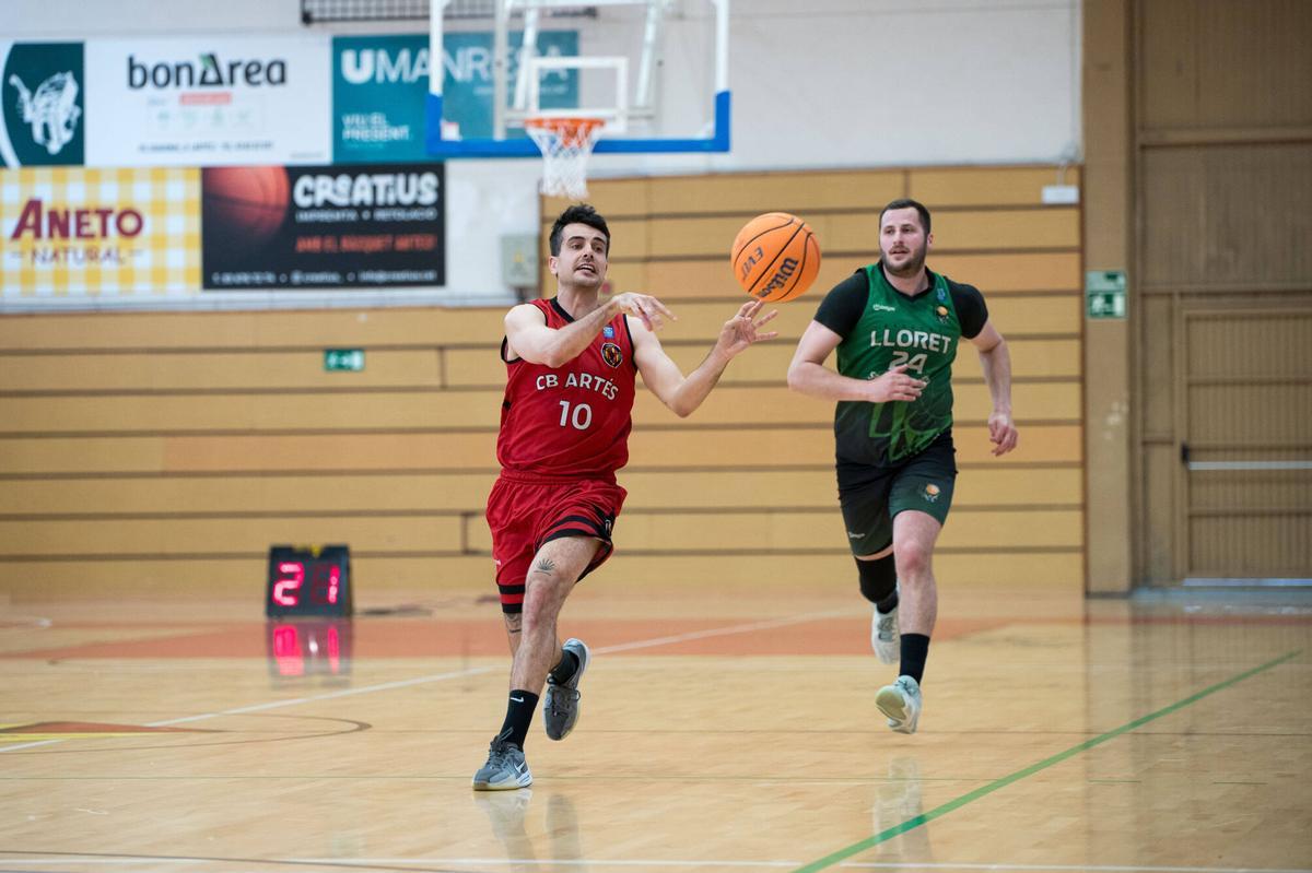 Totes les fotos de la victòria del CB Artés contra el CBU Lloret