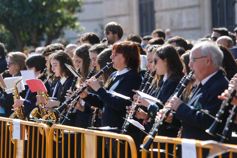 Actos de la Crida: Entrada de bandas de música