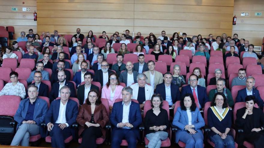 Acto de toma de posesión en la UDC. |  LOC