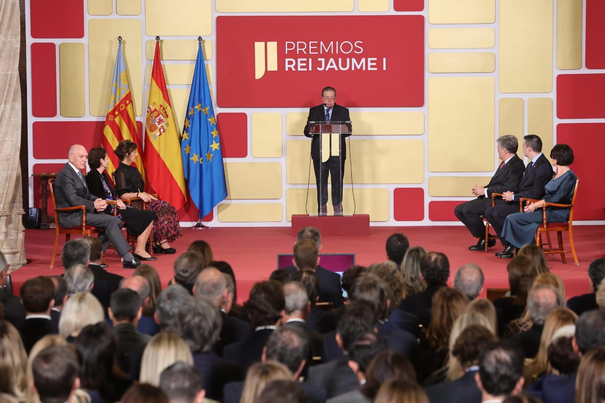 Acto de entrega de los Premios Jaume I