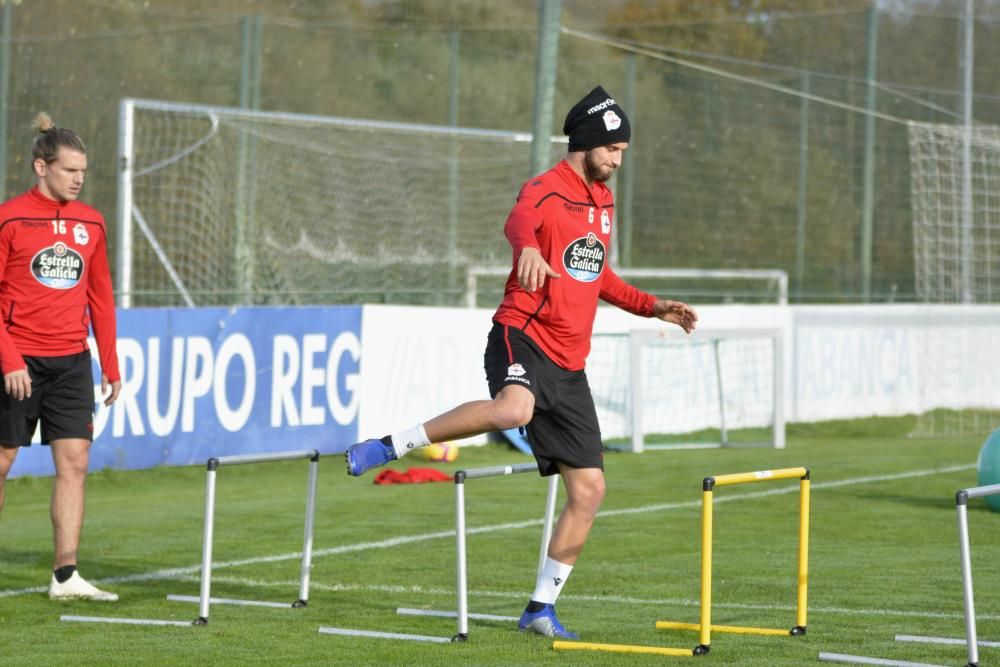 La plantilla deportivista regresa a los entrenamientos para comenzar a preparar la visita del Numancia el sábado a Riazor.