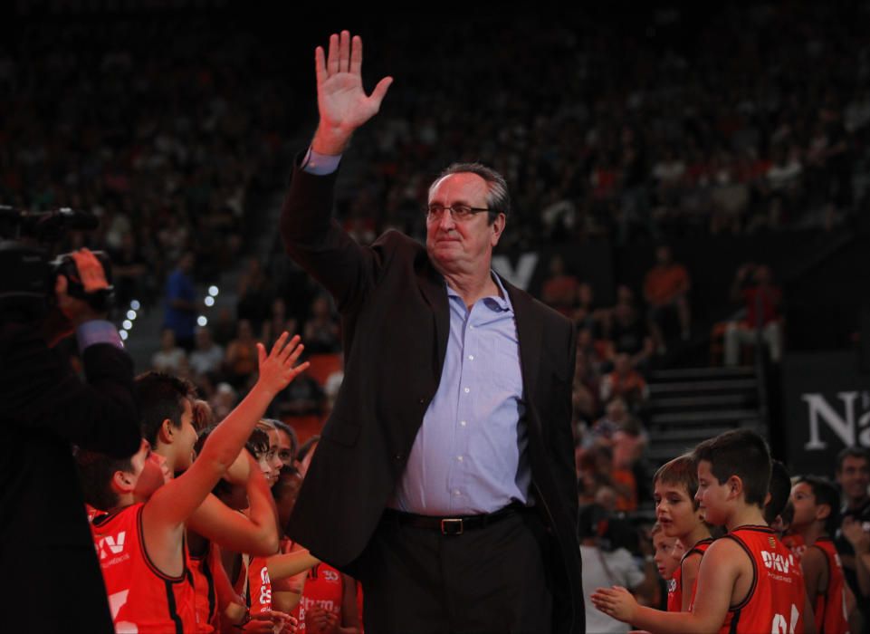 Todas las imágenes de la emotiva presentación del Valencia Basket 2016/17