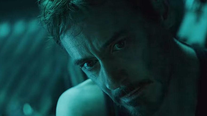 Tony Stark (Robert Downey Jr.) en el tráiler de &#039;Vengadores: Endgame&#039;.