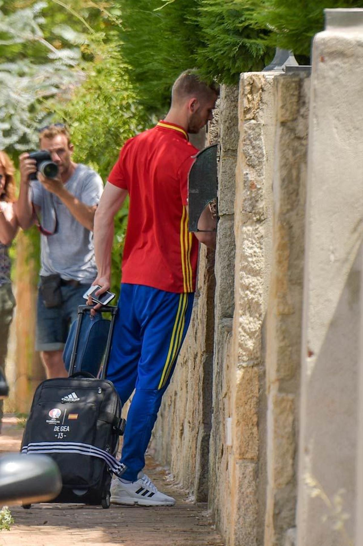 David De Gea entra en la casa de Edurne