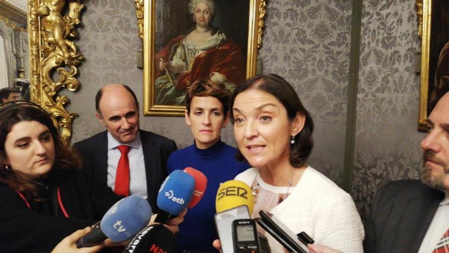 La ministra d&#039;Indústria, Comerç i Turisme en funcions, Reyes Maroto