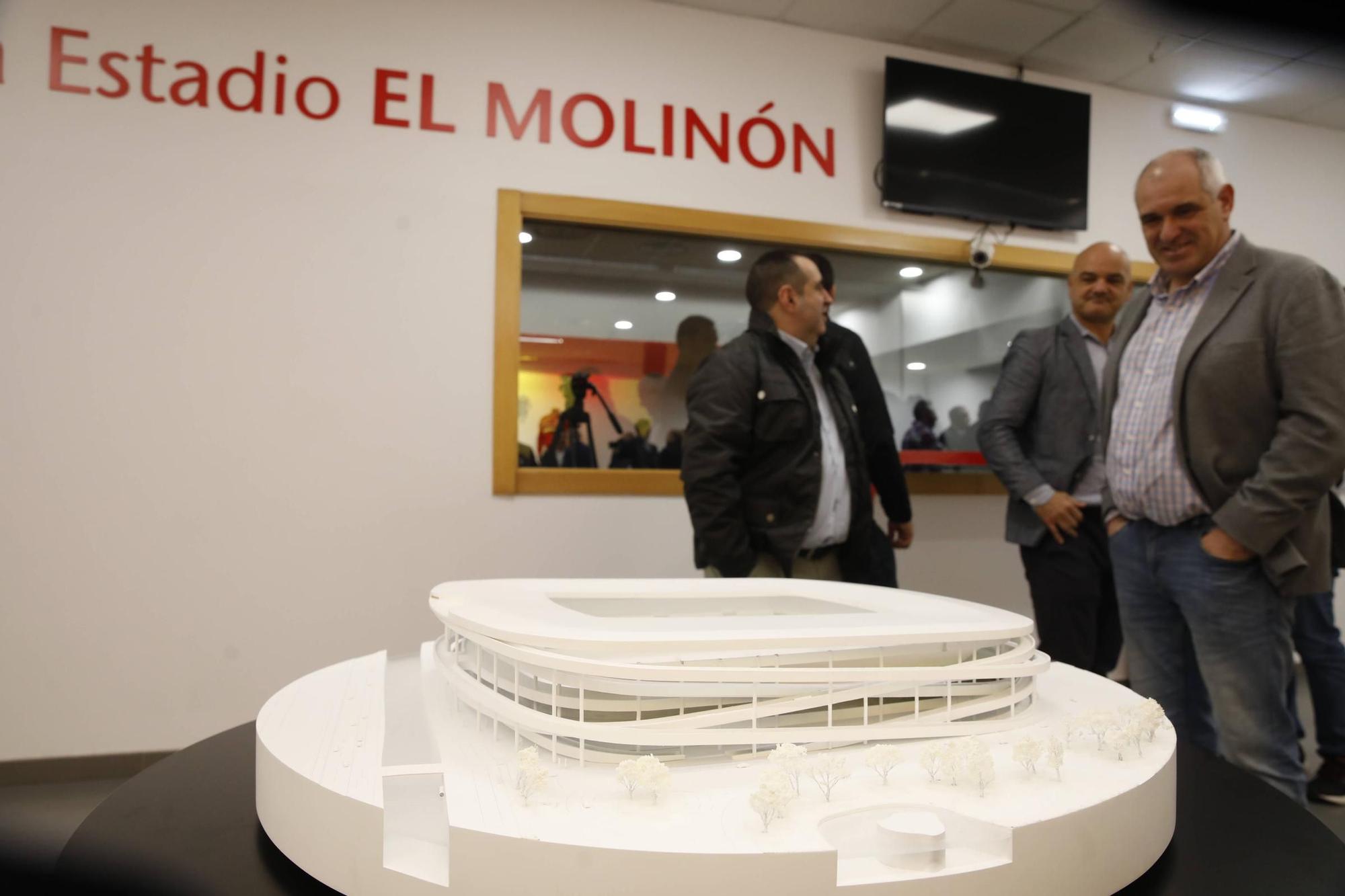 Así será el nuevo Molinón: el Sporting presenta el proyecto (en imágenes)