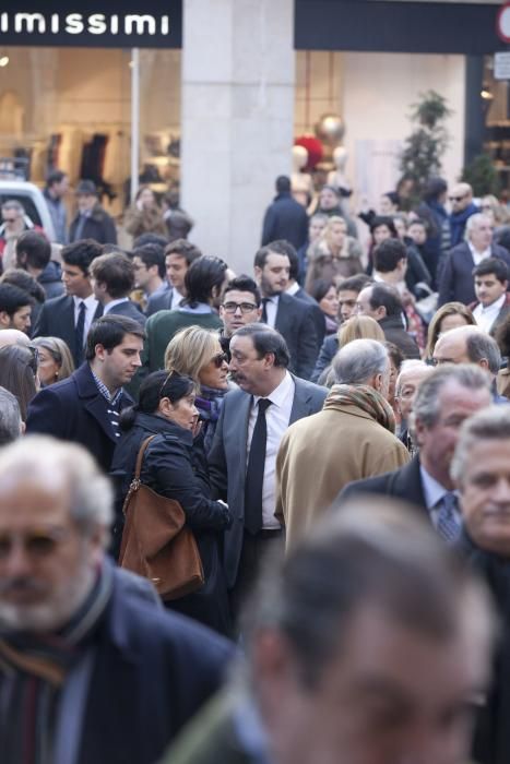 Multitudinario adiós a José María Figaredo"