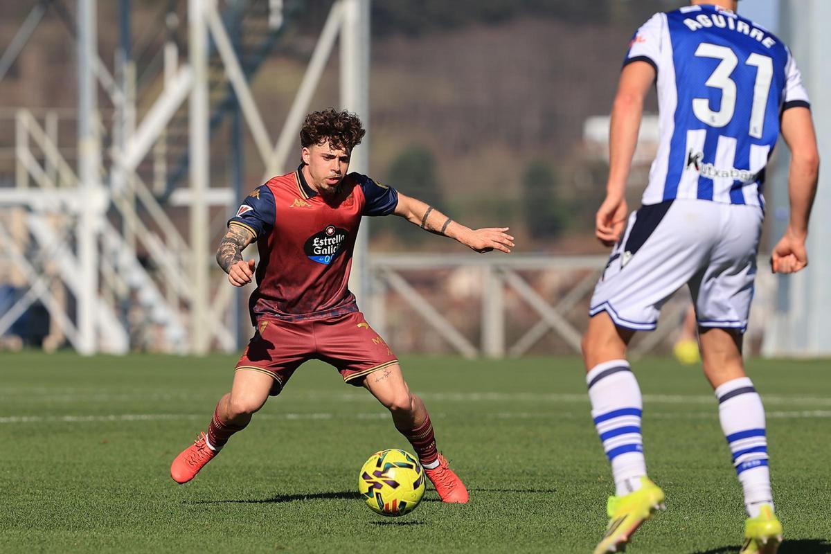 Mario Soriano, en Zubieta.