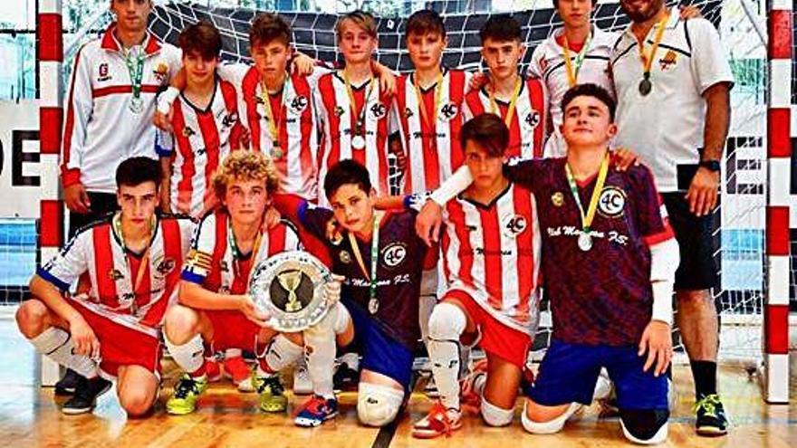 El Manresa FS infantil, subcampió a la Copa