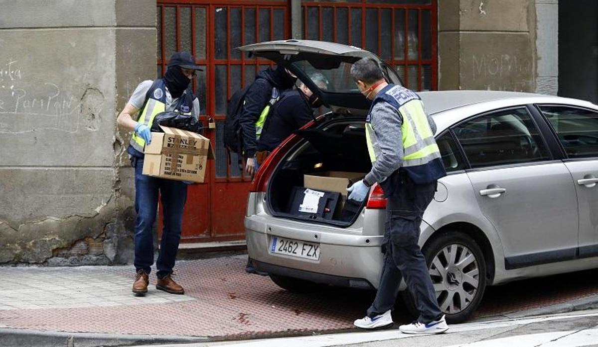 Detenidos catorce pandilleros en una operación contra bandas latinas en Zaragoza