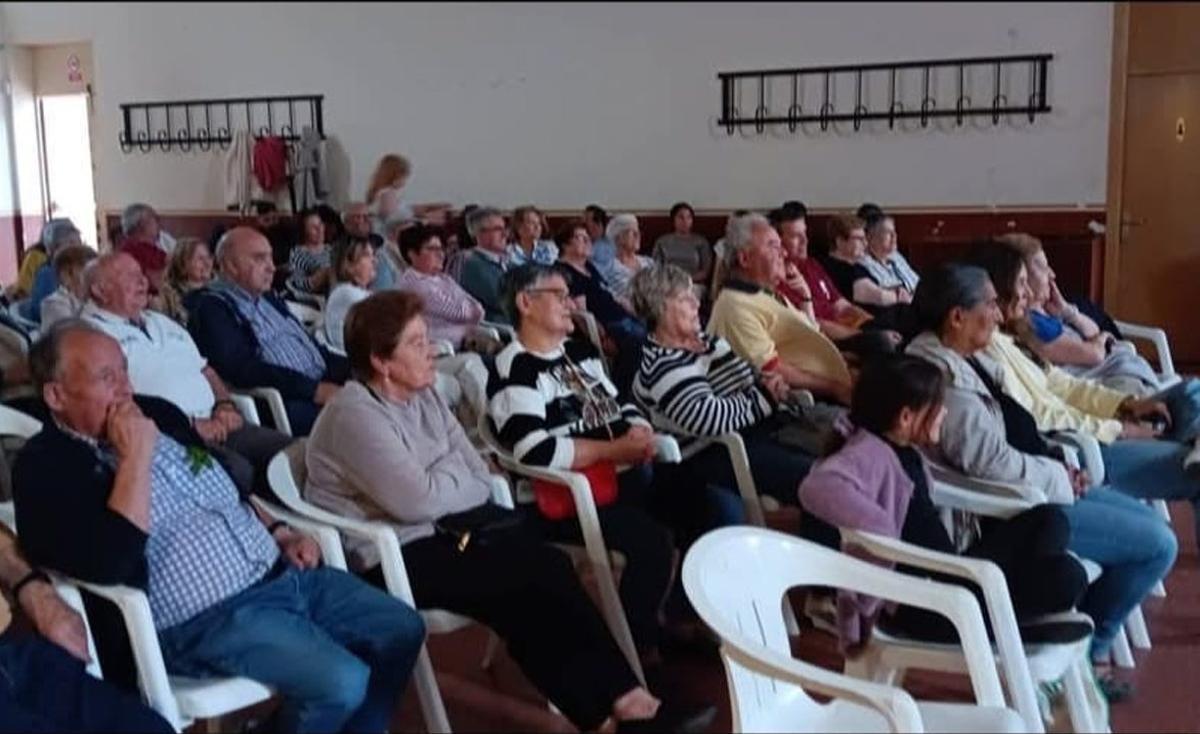Proyección del documental ‘Latidos de Plasencia de Jalón’.  | SERVICIO ESPECIAL