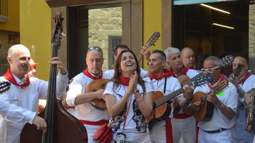 Cristina Ramos conquista los Sanfermines con su potente voz