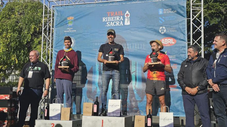 El trail Ribeira Sacra, un éxito de participación