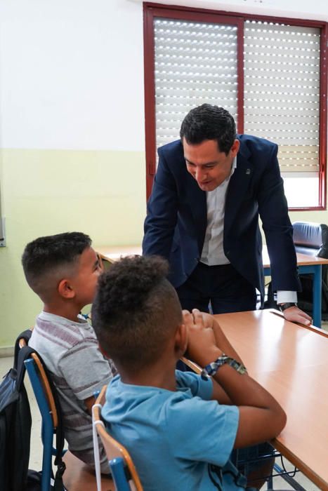 Juanma Moreno inaugura el nuevo curso en Málaga