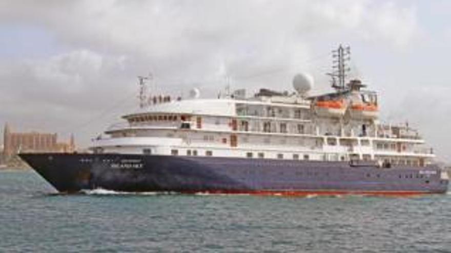 Kreuzfahrtschiff &quot;Island Sky&quot; besucht Mallorca