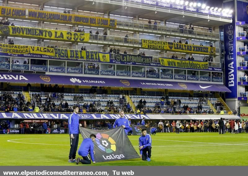 Las imágenes del partido del Villarreal en La Bombonera