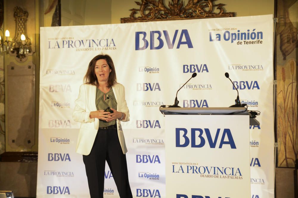 La directora del BBVA España en el Foro EPI