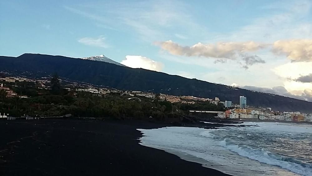 Nieve en el Teide