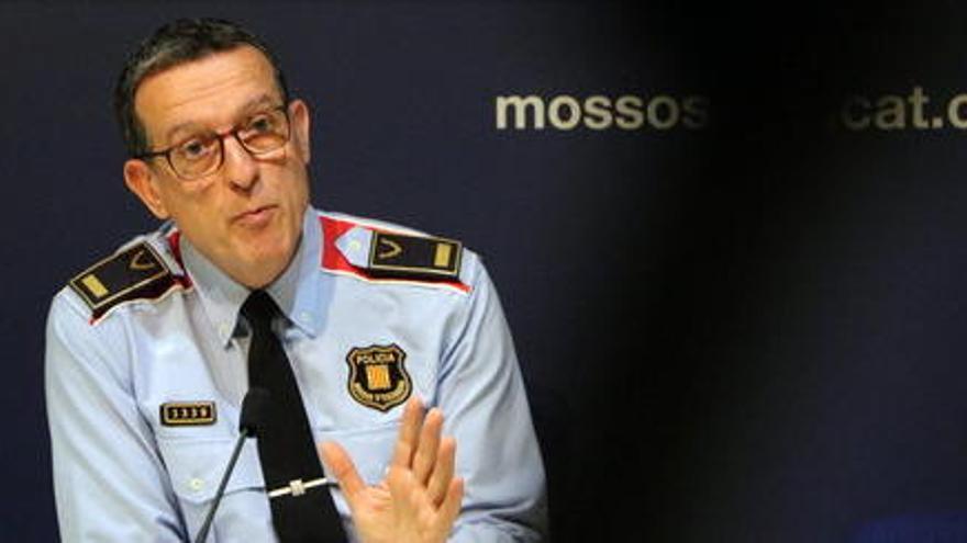 El portaveu dels Mossos Albert Oliva