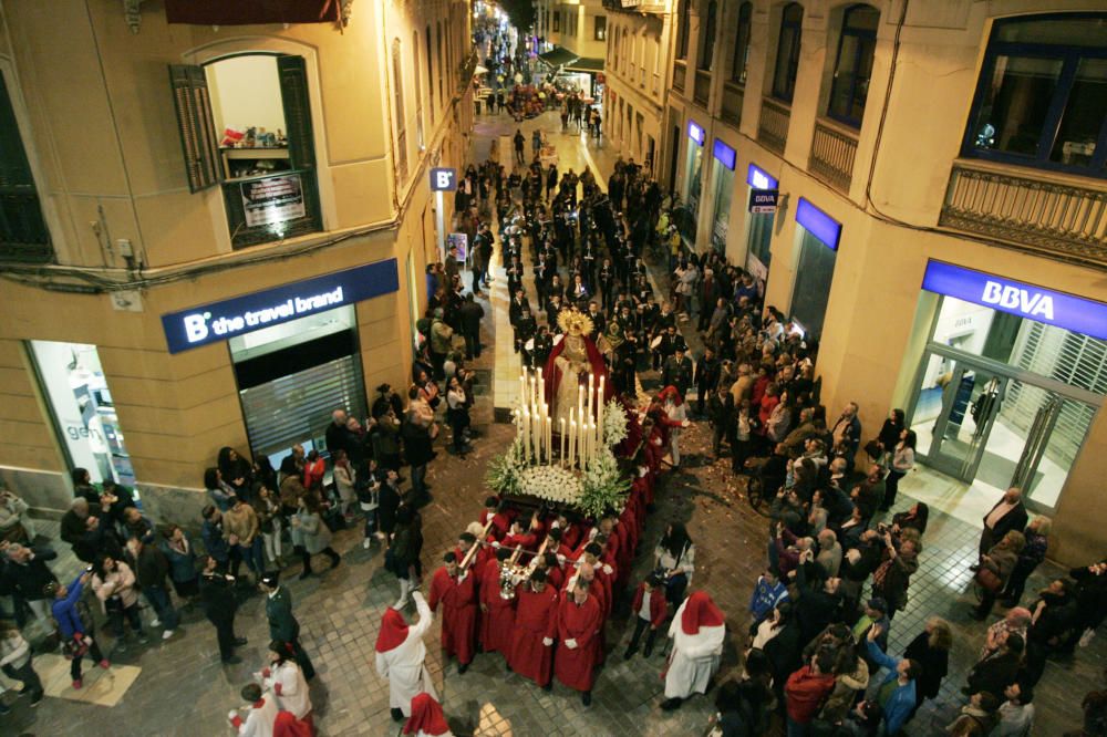 Traslados y procesiones del Viernes de Dolores