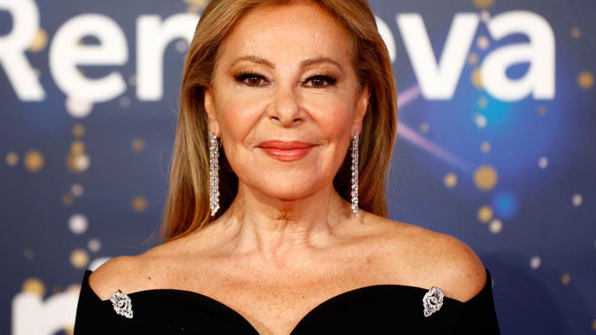 La actriz Ana Obregón durante un evento en Madrid