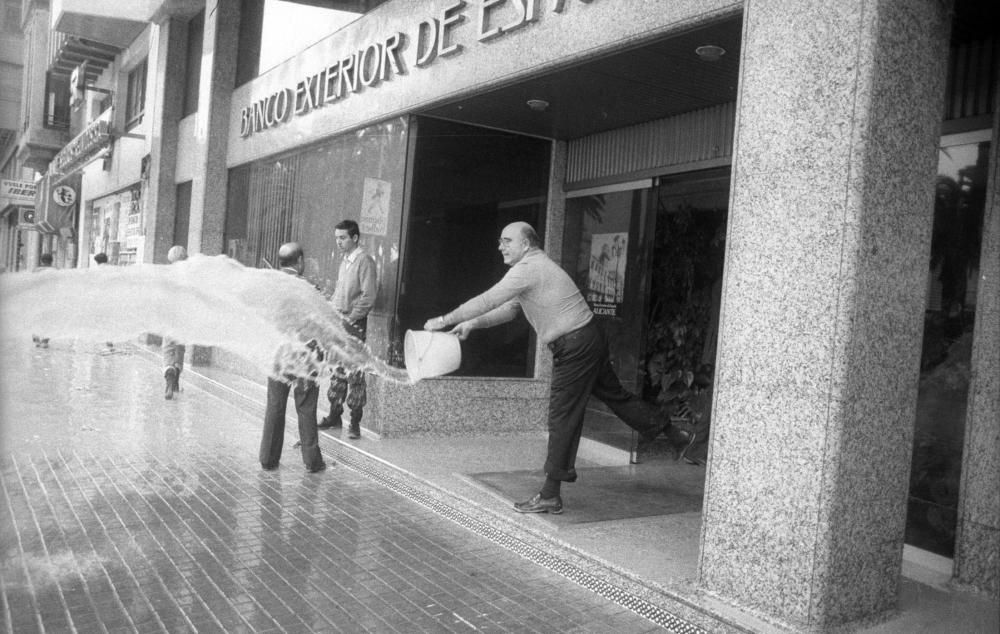 Se cumplen 37 años de una de las riadas más catastróficas de Alicante.